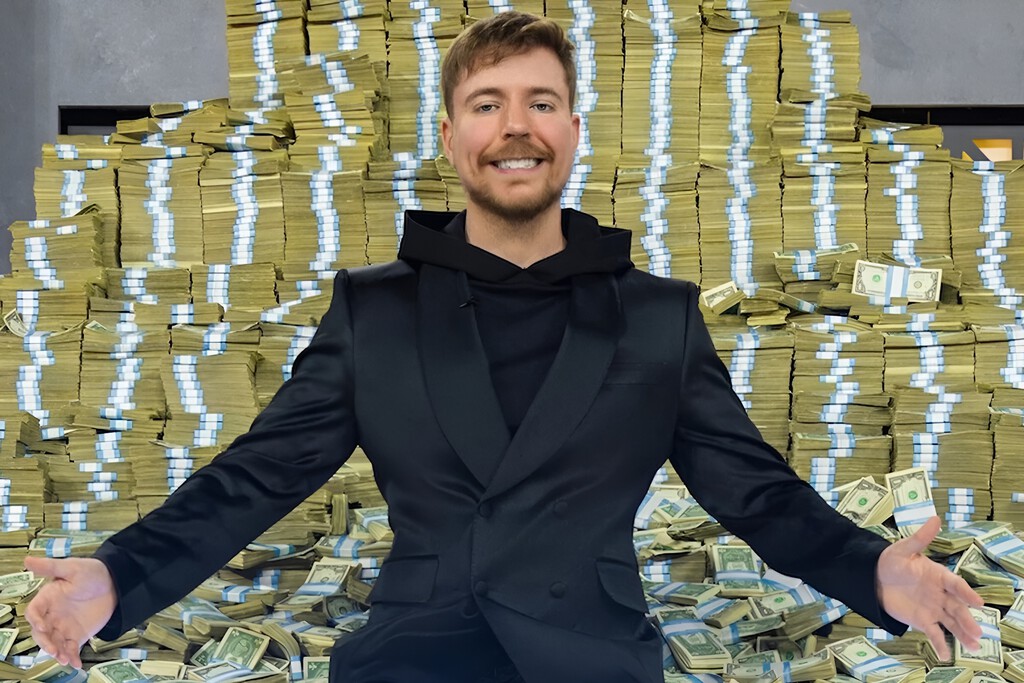 El youtuber más rico del mundo, Mr. Beast, dice que cualquier persona normal sería «infeliz» viviendo como él