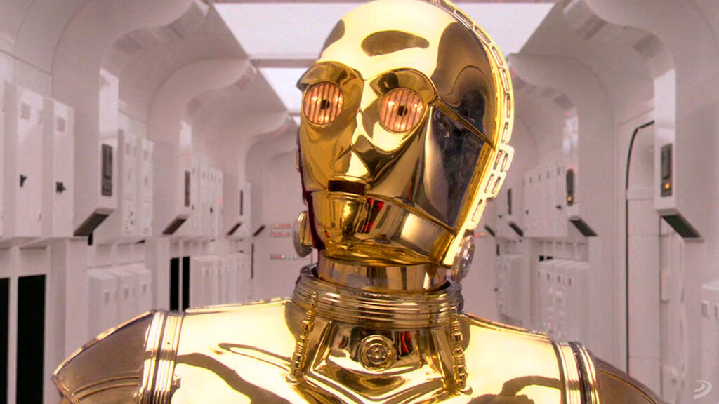 A C-3PO se le vio el «pito» en una imagen de Star Wars que no tardó mucho en ser censurada, y aquí la tienes