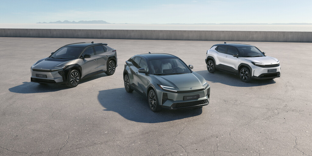 Toyota, al asalto del coche eléctrico en Europa: un C-HR eléctrico, un bZ4X rediseñado y un Lexus que llega con sorpresa