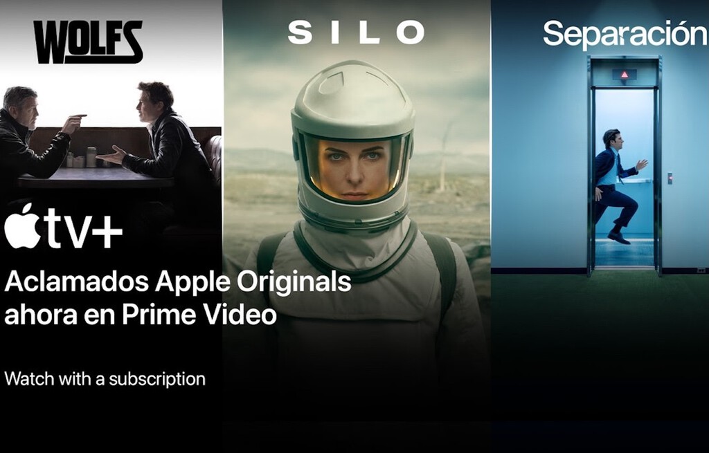 Prime Video se está convirtiendo en un «agregador» de otras plataformas. Y la llegada de Apple TV+ es el último ejemplo