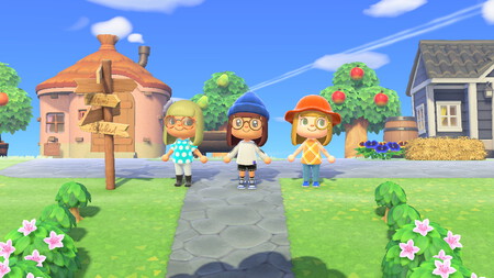 Animal Crossing New Horizons visita amigas