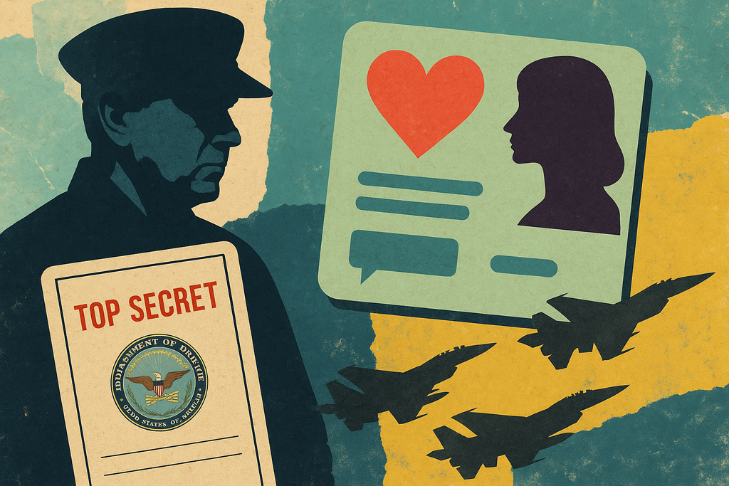 Tenía autorización ‘Top Secret’ en las Fuerzas Aéreas de EEUU… y una falsa ‘enamorada’ en una app de citas a la que le contaba todo