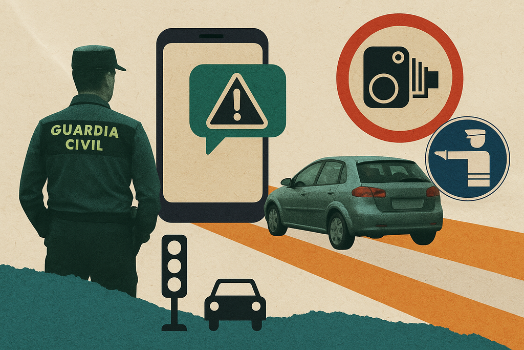 «La Guardia Civil ha pasado de controlar a ser controlada»: así es el ‘método gallego’ al que recurren los conductores usando WhatsApp