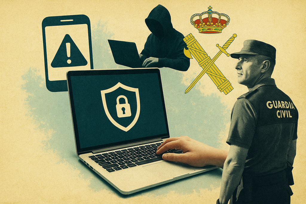 Presentar una denuncia desde el sofá de tu casa ya es posible: la Guardia Civil ha lanzado una plataforma para hacerlo online