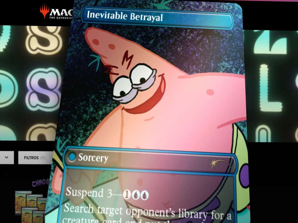 Existe una submarca de cartas Magic que no puedes comprar en tiendas y que está llena de memes y cosas bonitas. Viene de una antigua broma