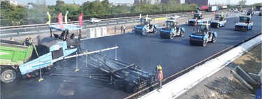 China abre un nuevo paradigma en la construcción de carreteras: 157 kilómetros, 10 máquinas y un total de cero humanos